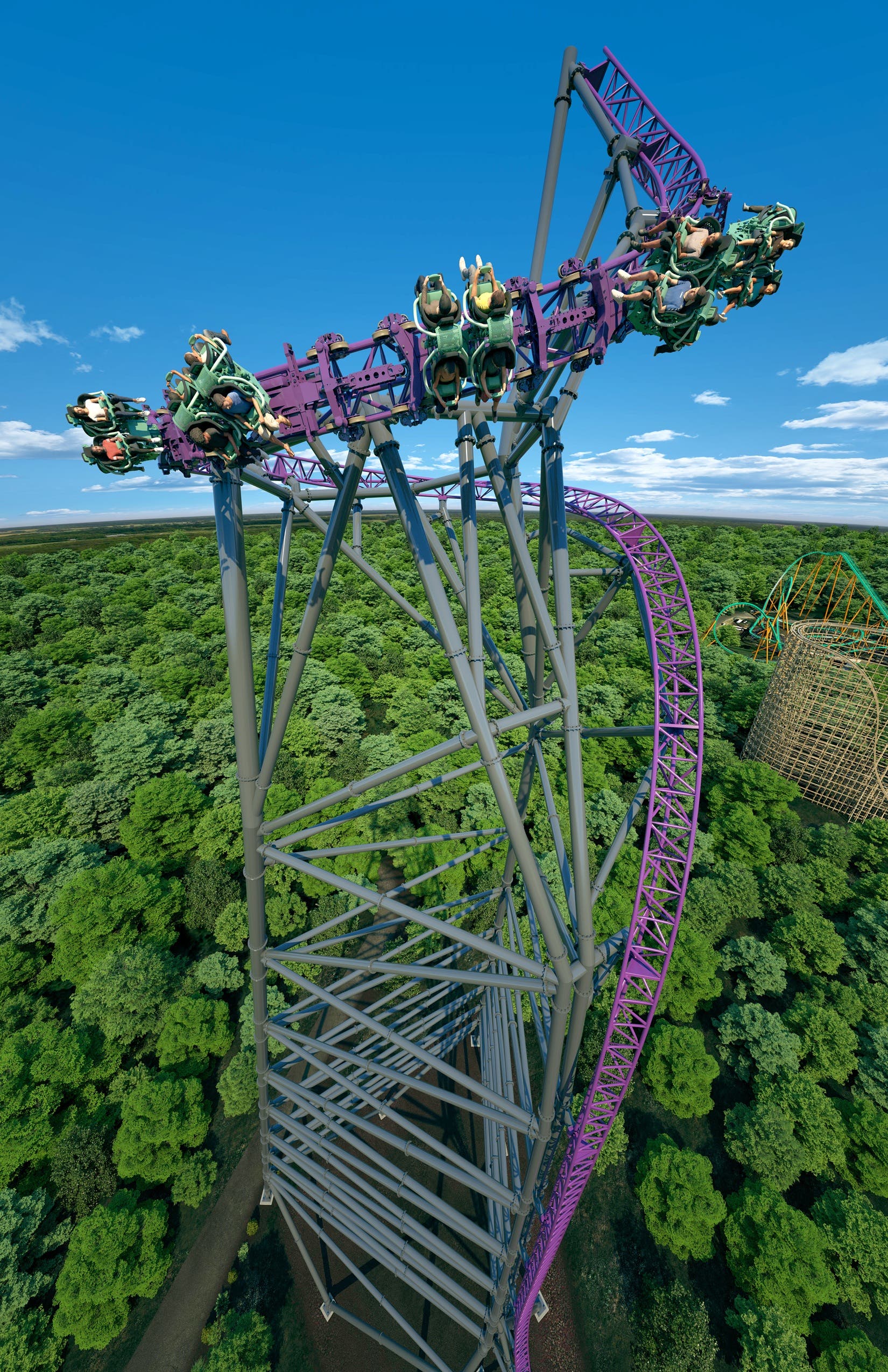 Upside-Down Spinning Coaster Finally Gets It Name At Six Flags